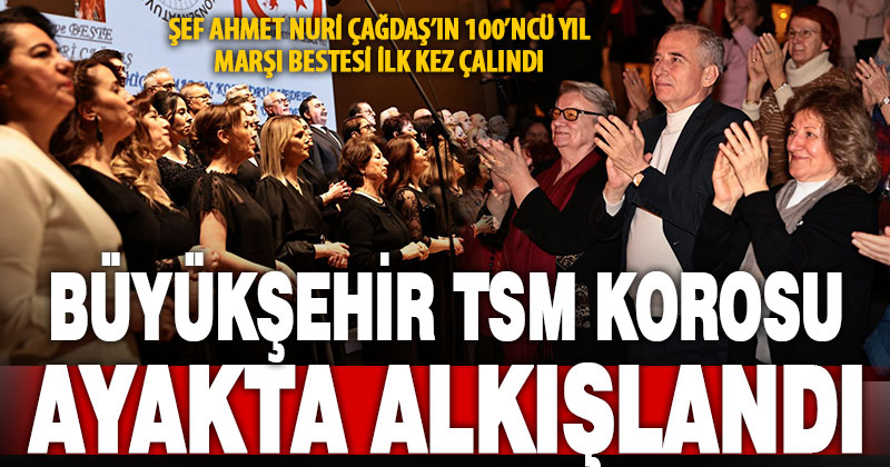 Büyükşehir Korosu izleyenleri mest etti