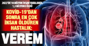 2022’de 1,3 milyon insanı öldüren verem, hala en yaygın hastalıklardan biri