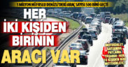 Denizli’deki araç sayısı 500 bini geçti, motosiklet sayısında patlama yaşandı