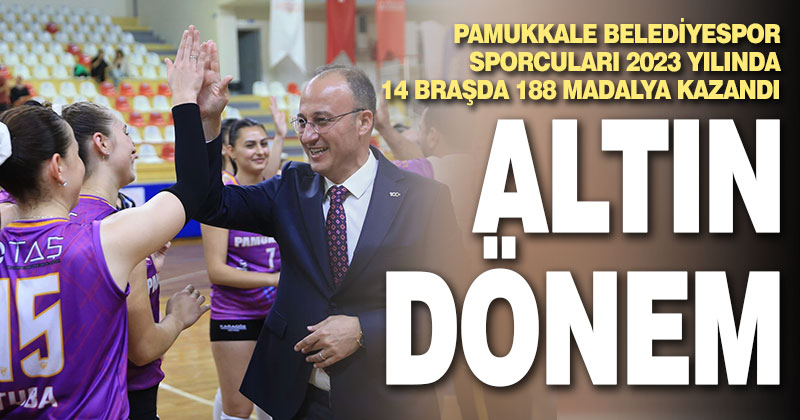 Pamukkale Belediyespor’un altın dönemi