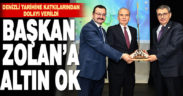 Yılın Altın Ok Ödülü Başkan Zolan’a
