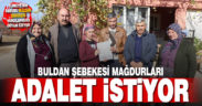 Buldan Şebekesi mağdurları adalet istiyor