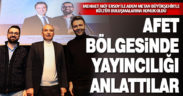 Büyükşehir’le Kültür Buluşmaları sürüyor. Afet bölgelerinde yayıncılık anlatıldı