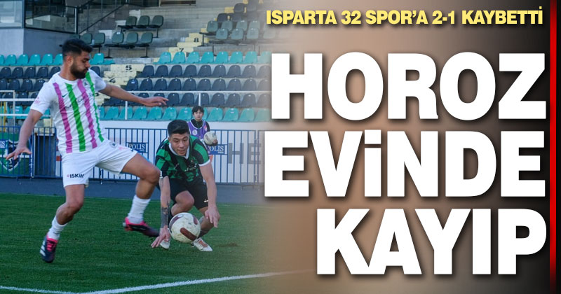 Denizlispor evinde Isparta 32 Spor’a 2-1 yenildi
