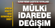 Denizli’de mülki idarede değişim
