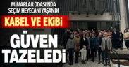 Mimarlar Odası’nda Kabel ve ekibi güven tazeledi