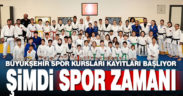 Büyükşehir spor kursları kayıtları başlıyor