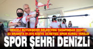 Denizli Büyükşehir Belediyesi tarafından 2023’te 23 branşta 91.970 kişiye ücretsiz spor kursu verildi