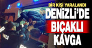 Kavgayı ayırmaya çalışanlara sataşınca bıçakla yaralandı