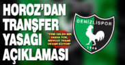 Denizlispor: “Yeni gelen transfer yasağımız yok”