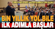 Türkiye’nin ilk afet master planında sona doğru