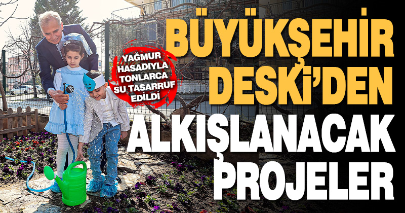 8 yılda 234 okulda 37.845 öğrenciye su tasarrufu anlatıldı