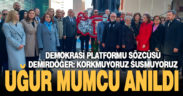 Uğur Mumcu vefatının yıl dönümünde Denizli’de anıldı