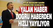 RTÜK Başkanı Şahin: “Yalan bir haberin yaygınlaşma hızı doğrunun hızından kat kat fazla”