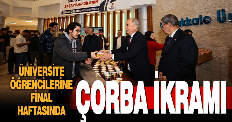 Başkan Zolan’dan üniversite öğrencilerine jest