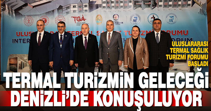 Büyükşehir ve PAÜ, Denizli’nin termal turizmini dünyaya tanıtıyor