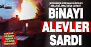Çatıda başlayan yangın binanın iki katını kullanılamaz hale getirdi