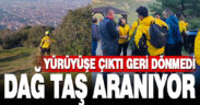 Yürüyüşe çıkıp geri dönmeyen kişi ormanda aranıyor