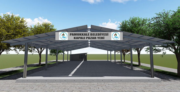 Pamukkale’ye 10 pazar yeri yapılıyor