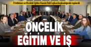 İl İstihdam ve Mesleki Eğitim Kurulu, “eğitim ve iş” önceliğiyle toplandı