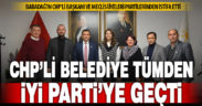 CHP’li Babadağ Belediye Başkanı Ali Atlı ve meclis üyeleri İyi Parti’ye geçti