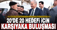 Başkan Osman Zolan, Ak Parti İl Başkanı Yücel Güngör ile birlikte Karşıyaka pazarını ziyaret etti