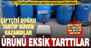 Dolandırıcılardan hileli terazi tuzağı: Çiftçiyi tartıp güven kazandılar, ürün tartılırken hile yaptılar