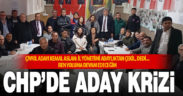 CHP’nin Çivril’de aday değiştirme iddiası ilçede krize neden oldu
