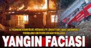 Beyağaç’ta yangın faciası: Ev sahibi öldü, itfaiye eri ağır yaralandı
