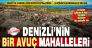 Denizli’de nüfusu 100’ün altında 39 mahalle var