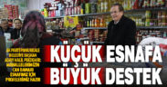 Pekdemir’den küçük esnafa büyük destek
