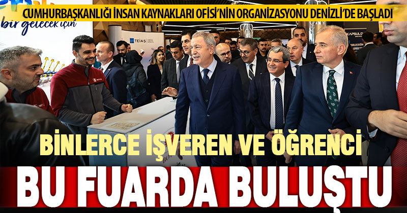 EGEKAF 24 kapılarını açtı: İlk gününde 6 bini aşkın öğrenci işverenlerle buluştu