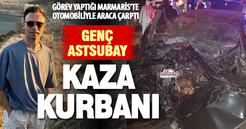 24 yaşındaki astsubay, trafik kazasında hayatını kaybetti
