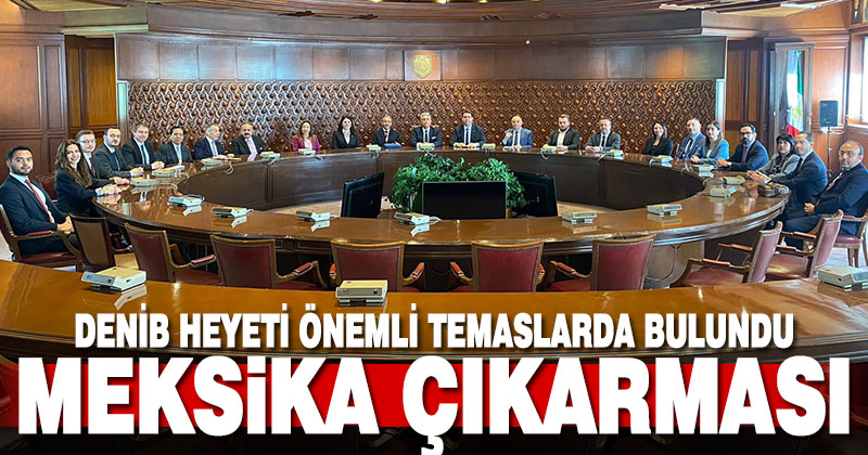 DENİB heyeti Meksika’da