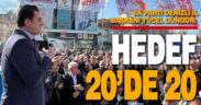 AK Parti İl Başkanı Güngör, “Denizli’de hedefimiz 20’de 20”