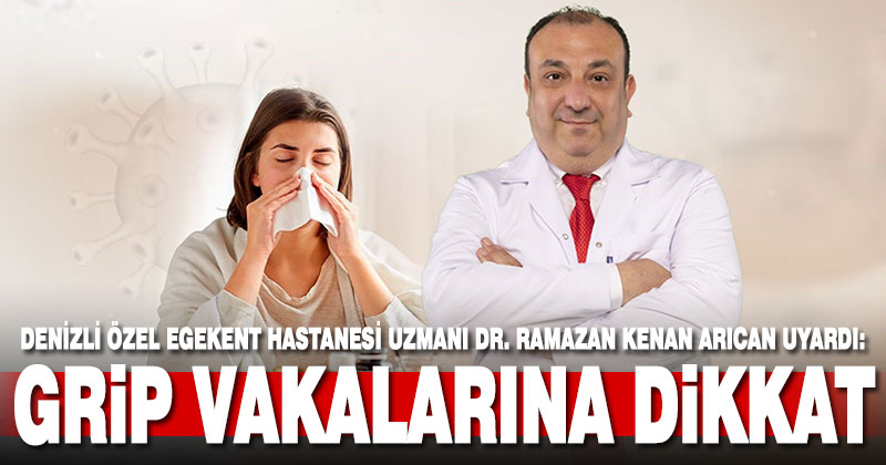 Artan grip vakalarına dikkat