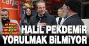 Halil Pekdemir Yorulmak Bilmiyor
