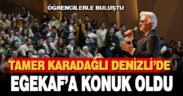 Tamer Karadağlı, PAÜ’nün ev sahibi olduğu EGEKAF 24’e konuk oldu