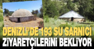Denizli’deki 193 su sarnıcı ziyaretçilerini bekliyor
