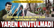 Büyükşehir, usta halk ozanı Özay Gönlüm’ü unutmuyor