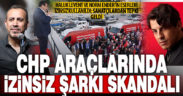 Seçim araçlarında izinsiz şarkıları çalınan sanatçılardan Denizli CHP’ye tepki