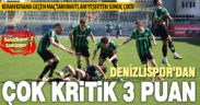 Denizlispor, zorlu maçtan 3 puan çıkarmasını bildi