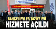Büyükşehir’den bir taziye evi de Bahçelievler’e