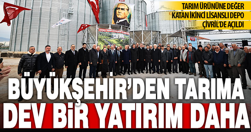 Denizli, Büyükşehir ile ikinci lisanslı depoculuk tesisine kavuştu