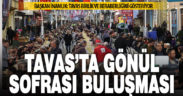 Tavas Belediyesi binlerce vatandaşı gönül sofrasında buluşturdu