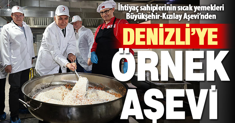 Büyükşehir-Kızılay Aşevi açılış töreni yapıldı