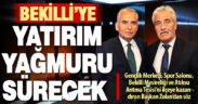 Bekilli’ye yatırım yağmuru sürecek