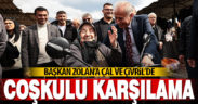 Başkan Zolan’a Çal ve Çivril’de coşkulu karşılama
