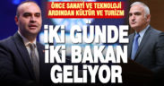 Denizli iki günde iki bakan ağırlayacak