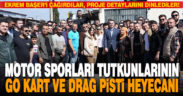 Merkezefendi’de motor sporları tutkunlarının go kart ve drag pisti heyecanı